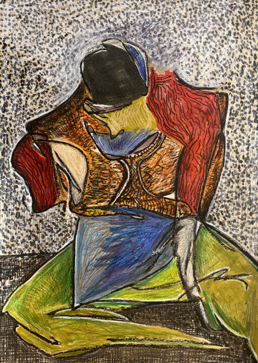 Drawing,  16.5x11.8 in 