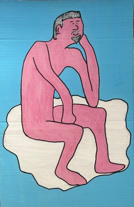 Mon Florent 绘画, 22.8x16.9 in