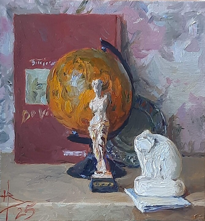绘画 标题为“Венера (Venus)” 由Vladimir Natalushko, 原创艺术品, 油 安装在木板上