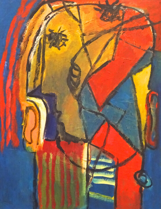 Composition 7150 绘画, 35.4x27.6 in