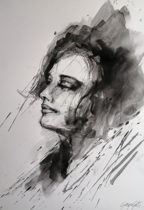 Painting,  20.9x13.8 in 