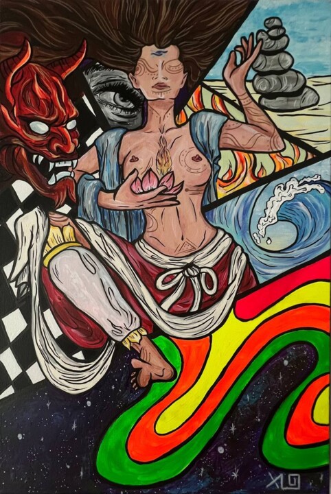 绘画,  23.6x15.8 in 