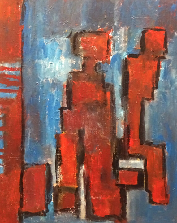 Composition 7069 绘画, 39.4x31.5 in