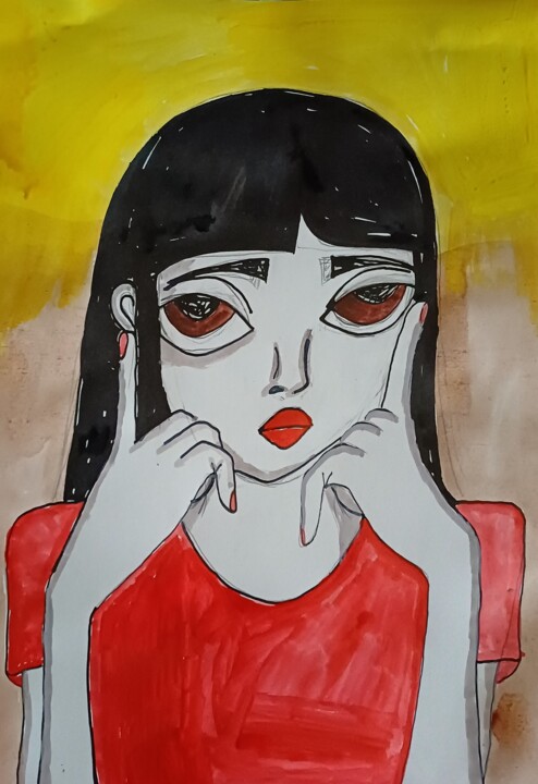 Dont disturb 图画, 16.5x11.8 in