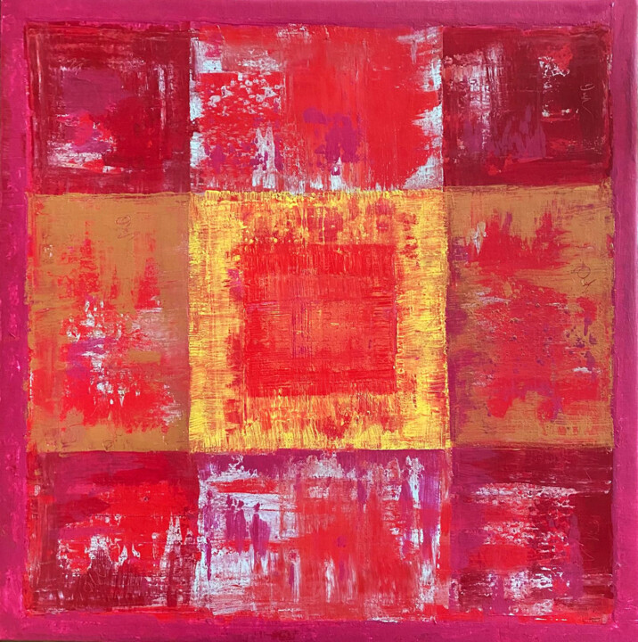 Sommerliebe 绘画, 24.4x24.4 in