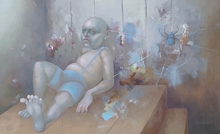绘画,  29.9x48 in 