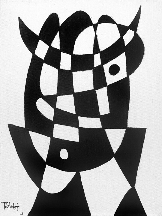 Cuerpo Escueto Fiesta 绘画, 15.8x11.8 in