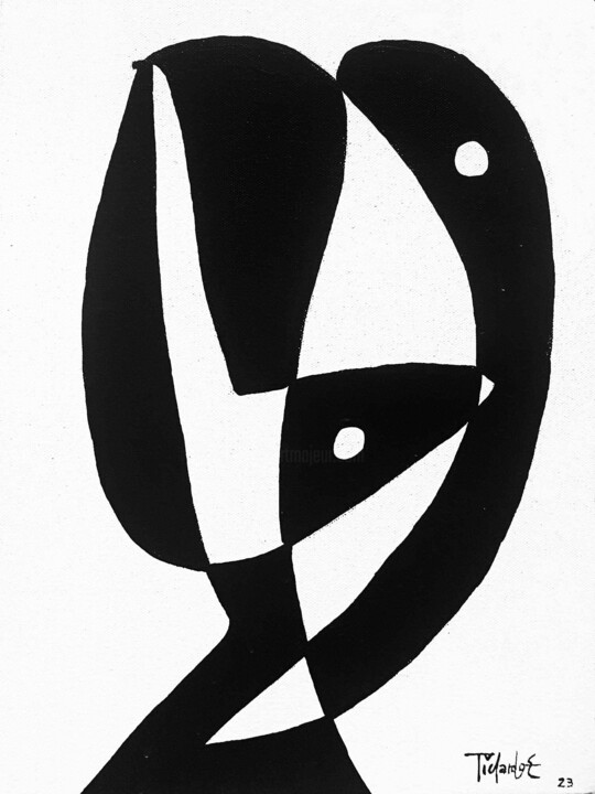 Cuerpo Escueto Encantado 绘画, 15.8x11.8 in