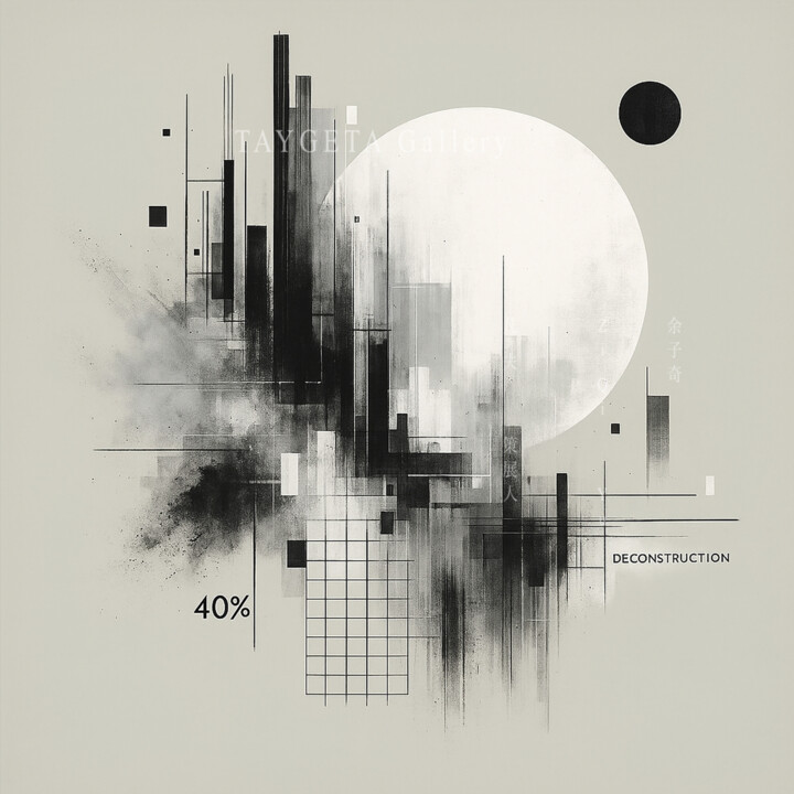 Into the Depths of the Void V-X 数字艺术, 23.6x23.6 in