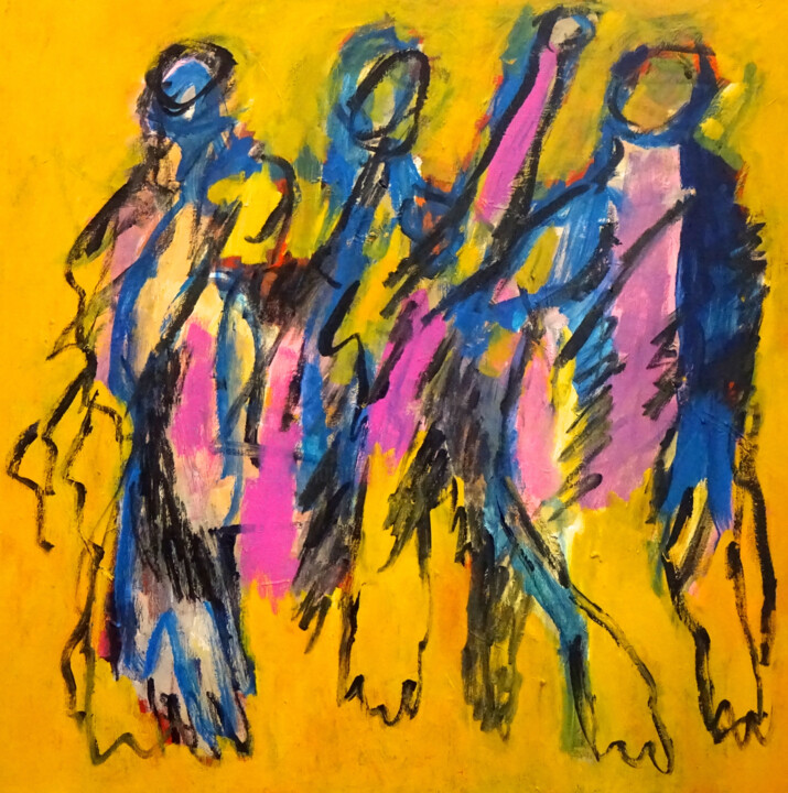 绘画,  39.4x39.4 in 