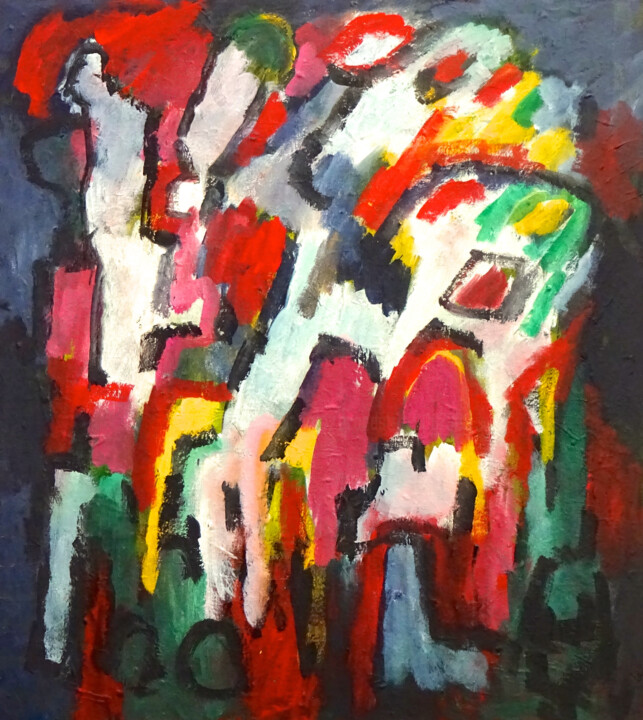 Composition 7294 绘画, 39.4x35.4 in