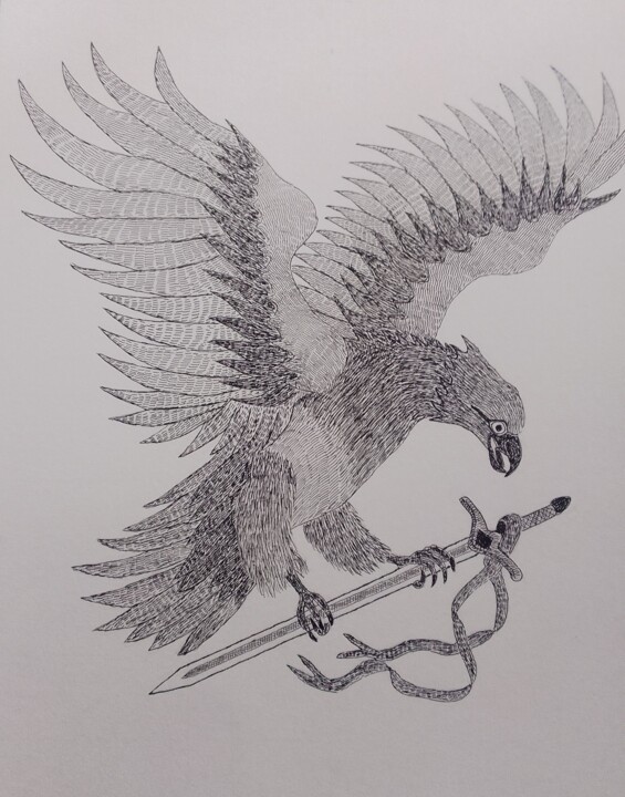 图画,  11.4x16.5 in 
