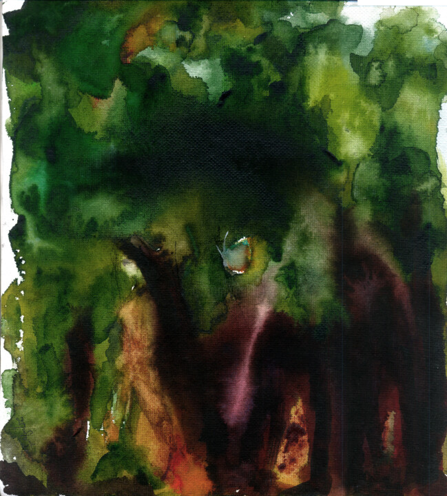 Alive Painting, 12x11 in