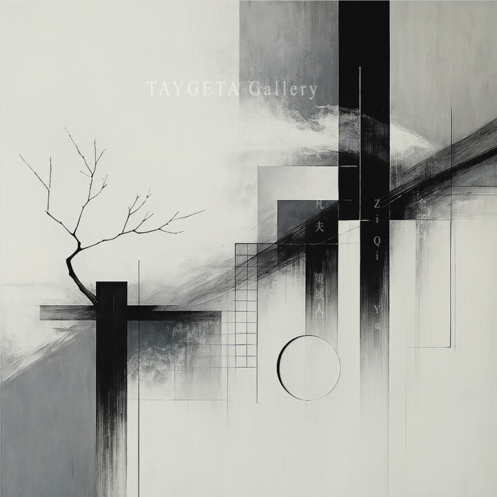 Into the Depths of the Void XVII Dijital Sanat, 23,6x23,6 in