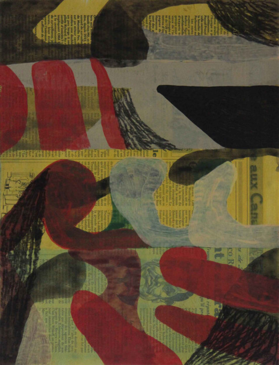 Contraire Schilderij, 14,1x10,9 in