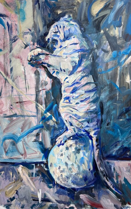 绘画,  53.5x33.9 in 