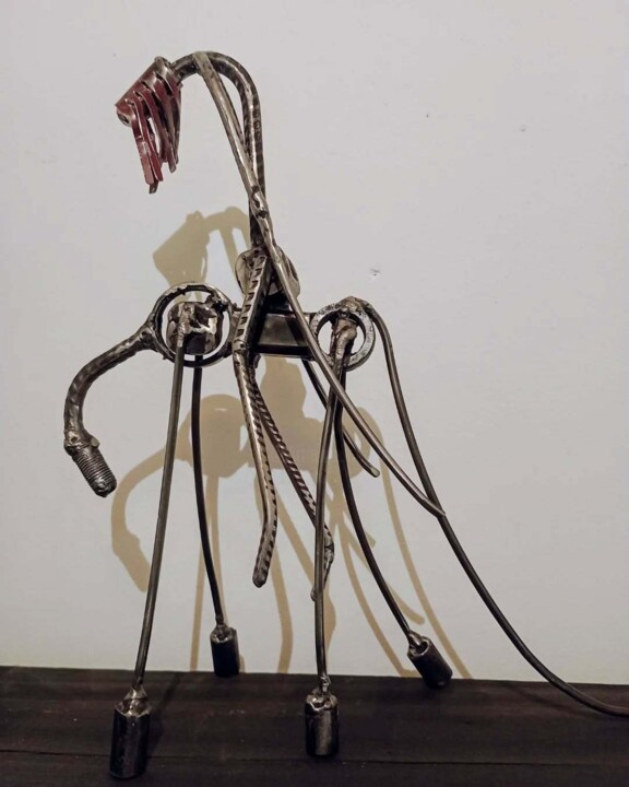 EL MENSAJERO Sculptuur, 10,6x7,9 in