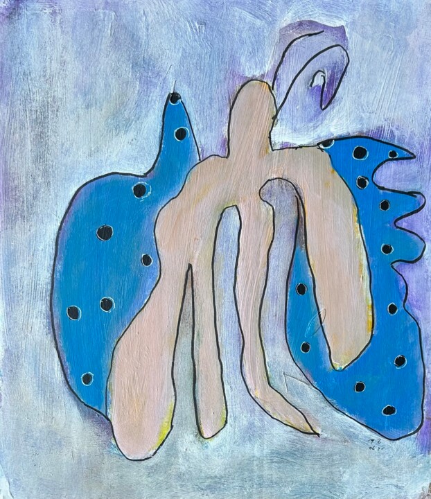 Inflexio 绘画, 15.4x13.8 in