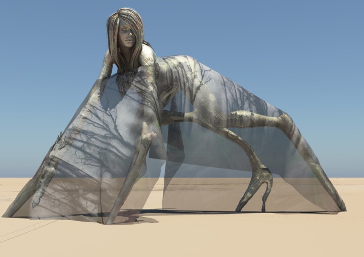 In The Desert #2 Dijital Sanat