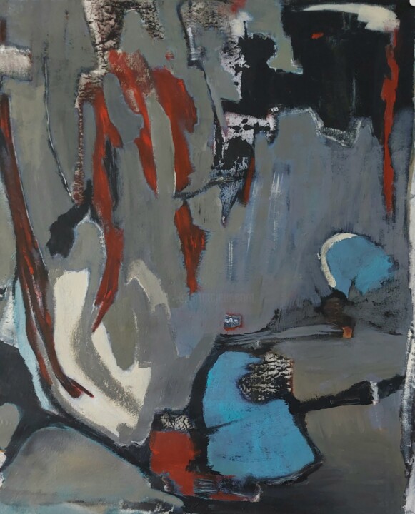 Si peu de lumière dans ce sombre monde Tablo, 35x28 in