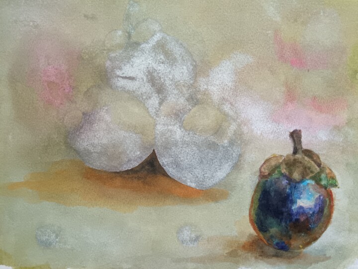 Fruit Painting, 10.5x14 in