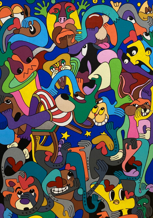 “ Certains n’apprennent pas de leur passé “ Рисунок, 16,5x11,7 in