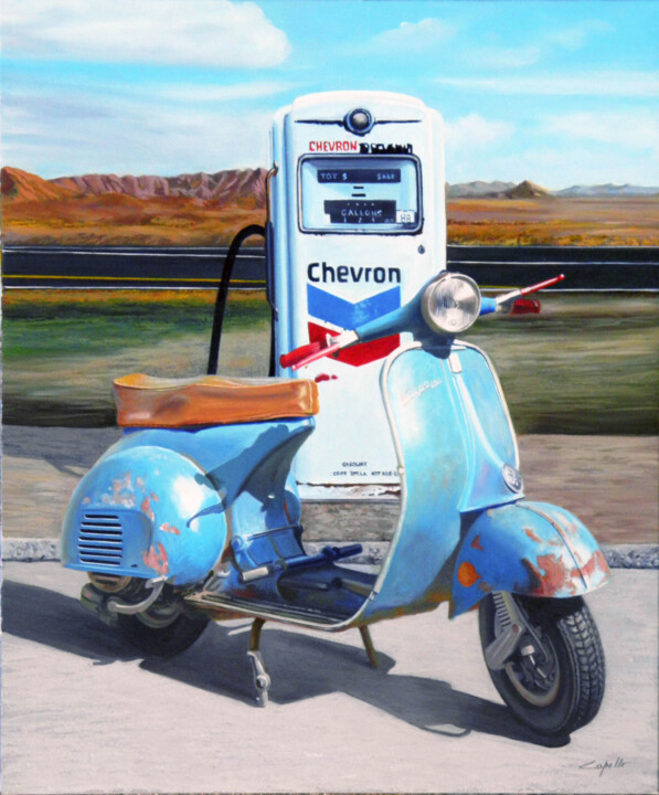 CHEVRON Картина, 23,6x19,7 in