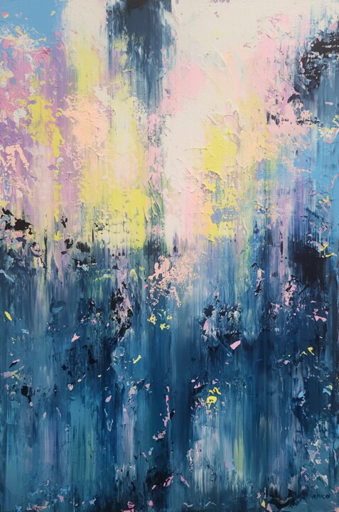 Abstract 2545 Painting, 59.1x39.4 in