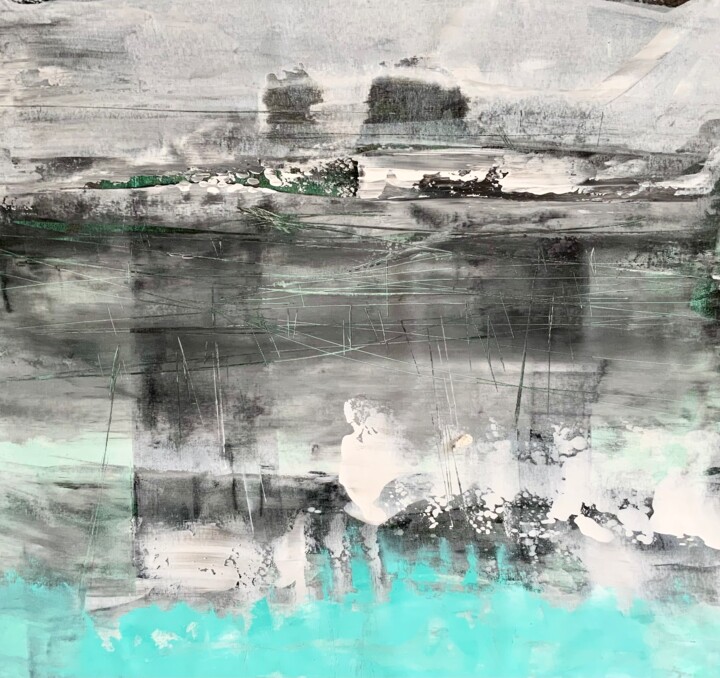 绘画,  35.4x37.4 in 
