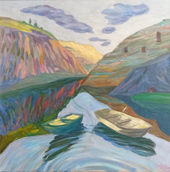 绘画,  21x21 in 