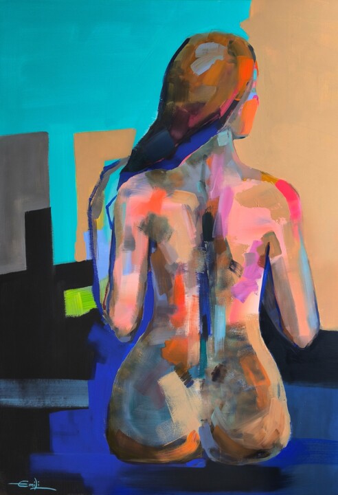 Intimate world- 2 绘画, 54.7x38.2 in