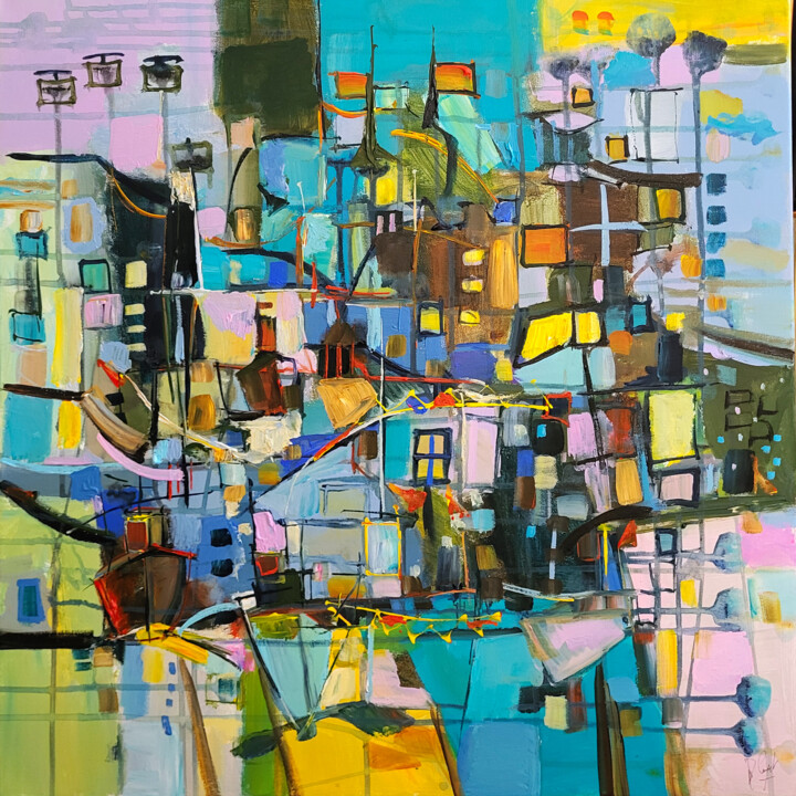绘画,  23.6x23.6 in 