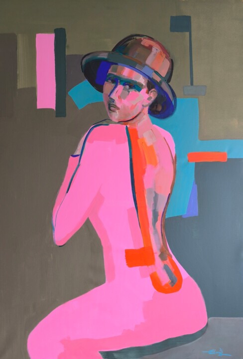 绘画,  55.1x38.6 in 