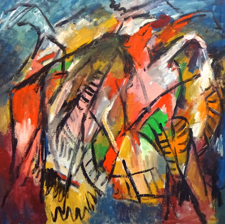 绘画,  39.4x39.4 in 