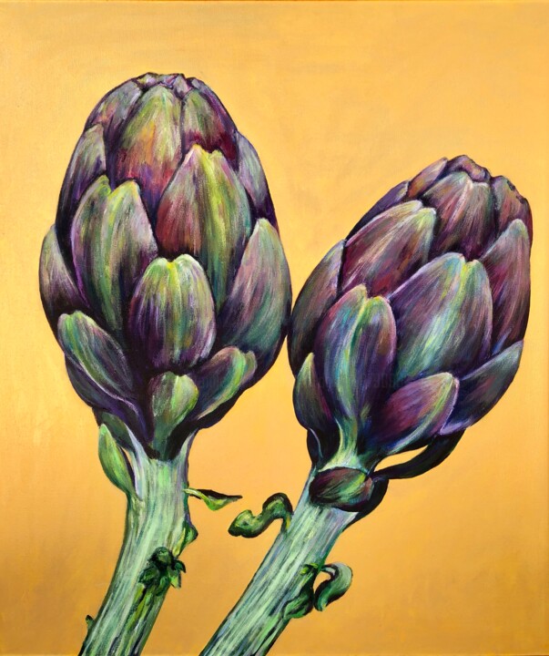 Artischocken Tablo, 27,6x23,6 in