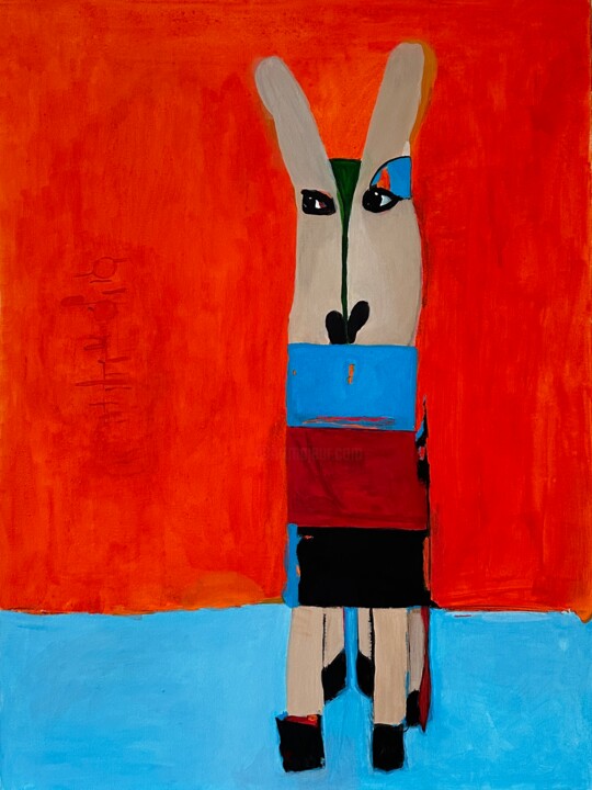 The totem 绘画, 31.5x23.6 in