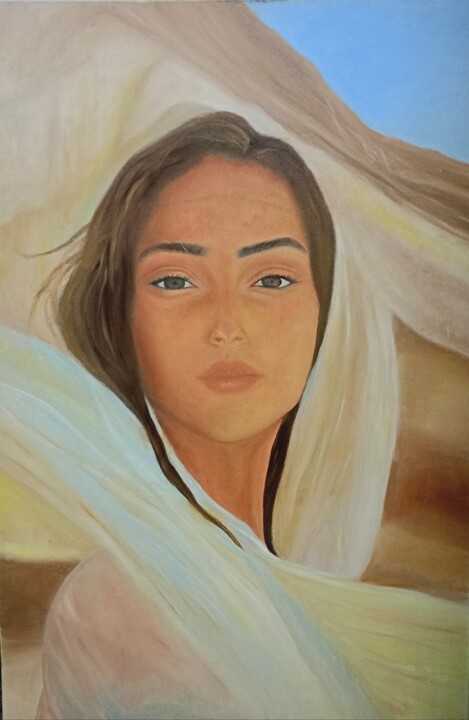 Portrait01 绘画, 35.8x24 in
