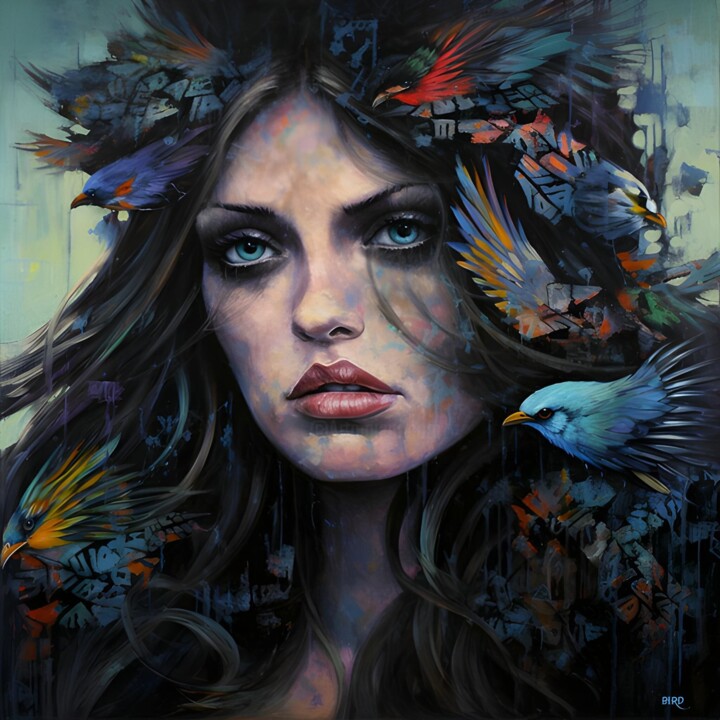 Rain Bird Dijital Sanat