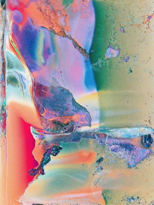 Burnt metal scan 1 摄影, 15.8x12.6 in