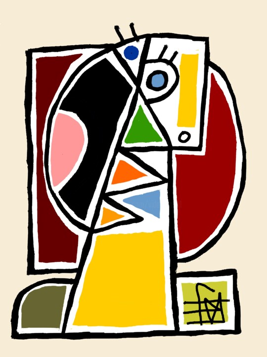 Digital Arts titled "VF11" by Franck Vidal, Original Artwork, Digital Painting
