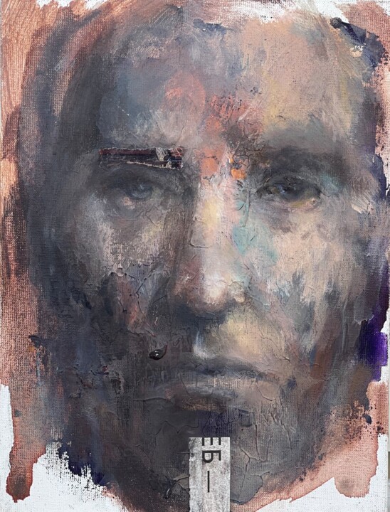 From the series “ Month of portraits “ 25 绘画, 9.5x7.1 in