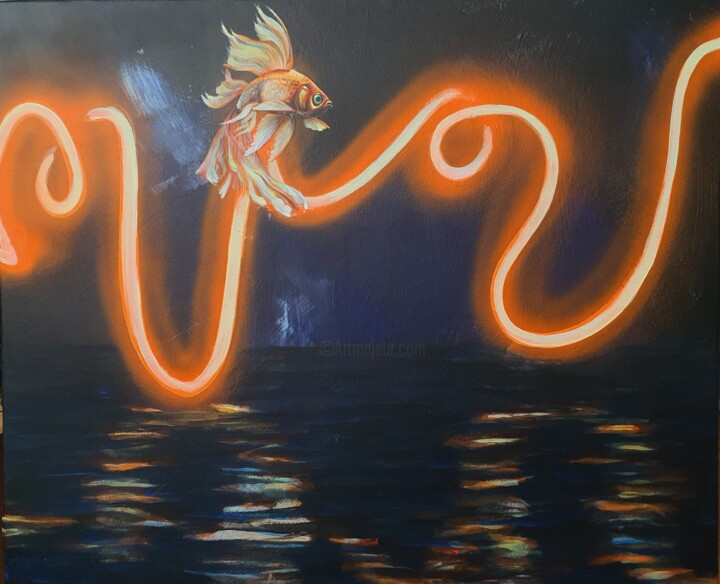 绘画,  21.3x25.6 in 