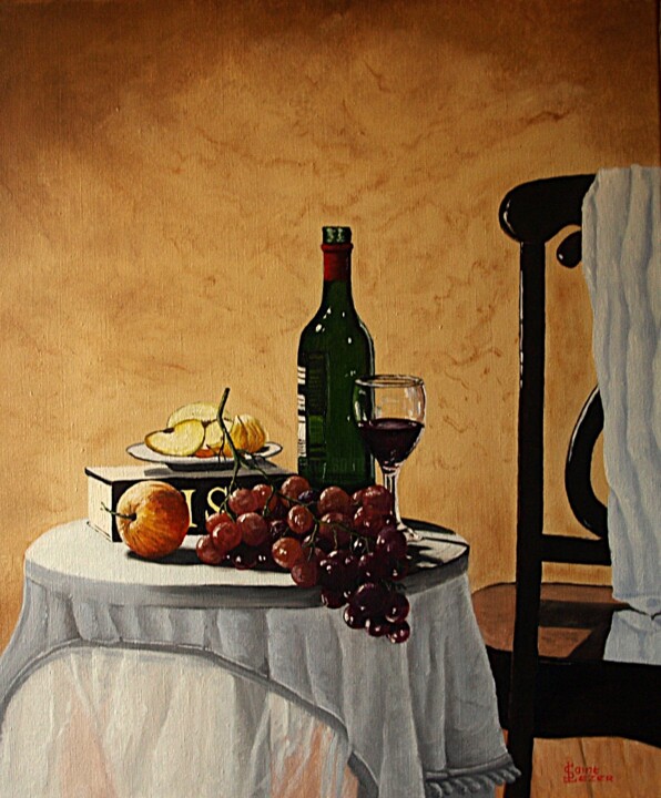 제목이 "L'âme du terroir"인 미술작품 Jean-Yves Saint Lezer로, 원작, 기름