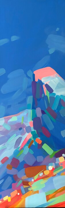 绘画,  36x12 in 