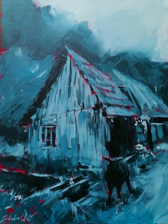 the black sheep syndrome 绘画, 15.8x11.8 in