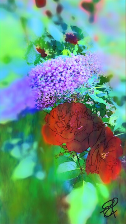 Dream of flowers Fotoğraf, 16,5x9,3 in