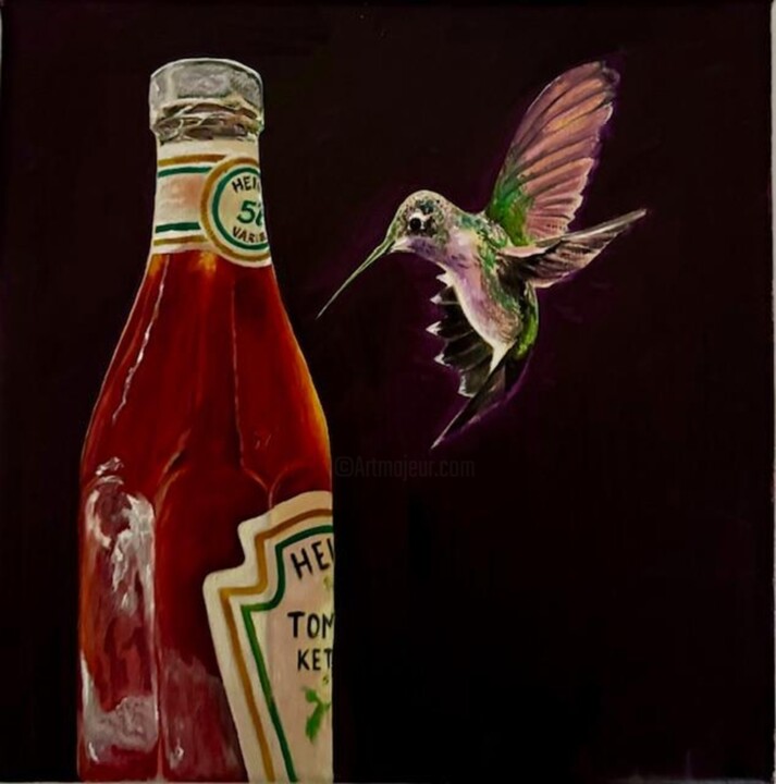 Humbugged Schilderij, 8x8 in
