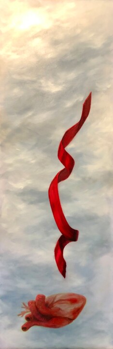 绘画,  36x12 in 