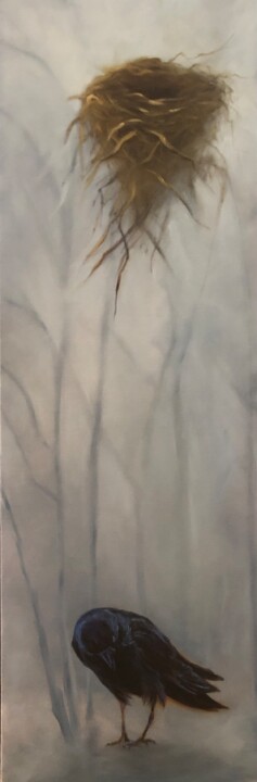 Triptych - Unexpected Anguish Картина, 36x12 in