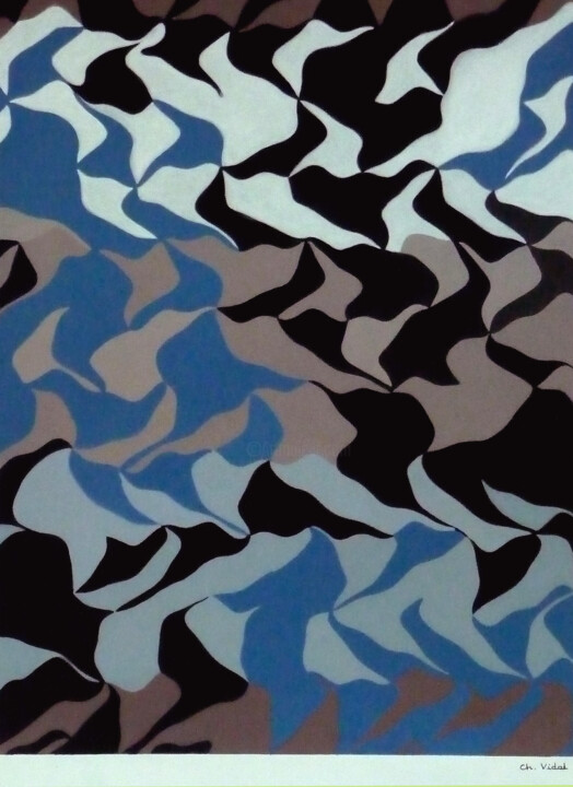 绘画,  17.7x13 in 